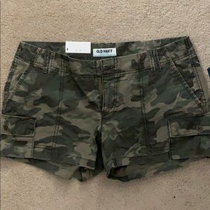 Old Navy camo shorts